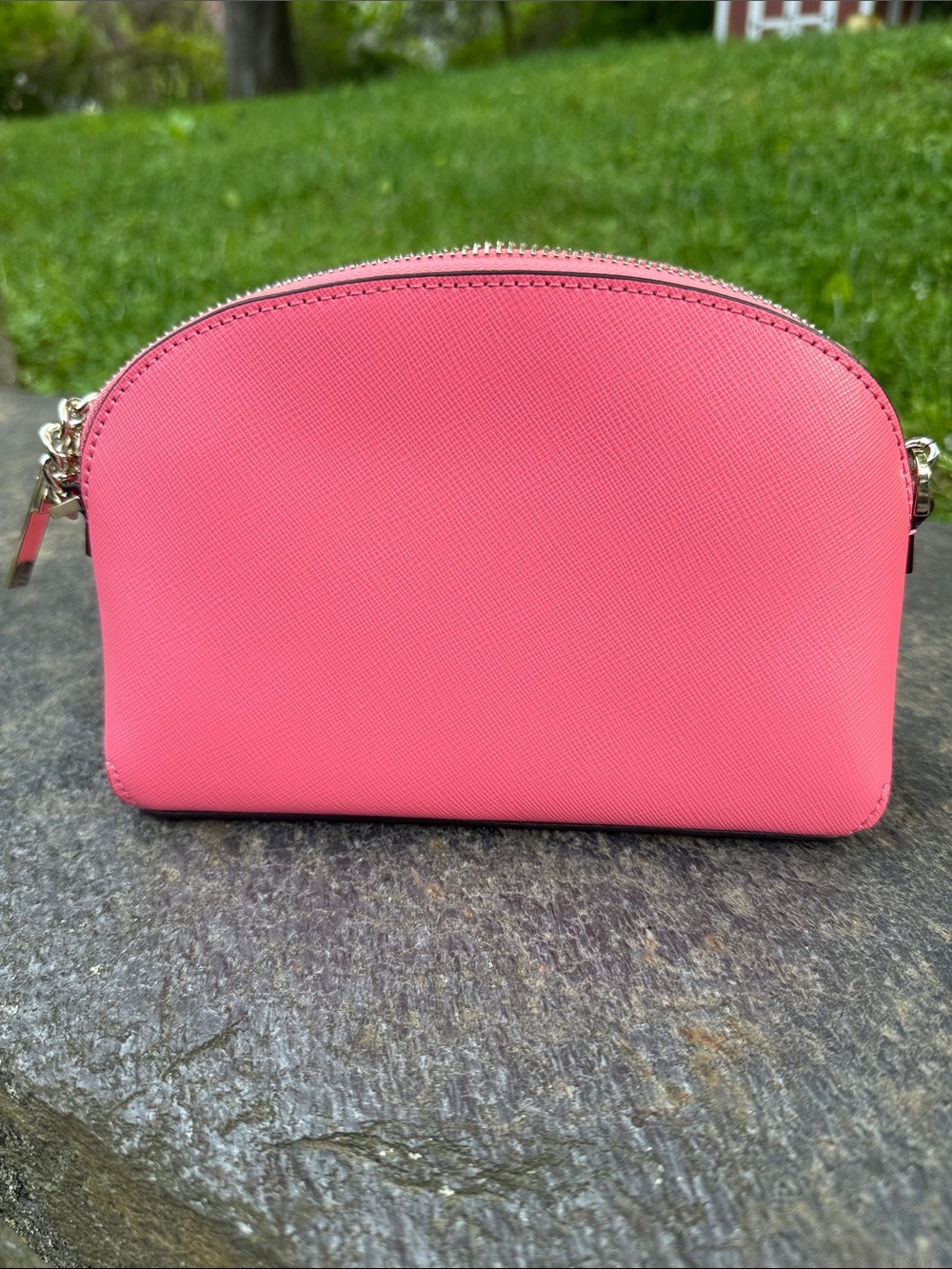 kate spade Pink Saffiano Dome Crossbody - Picture 2 of 16